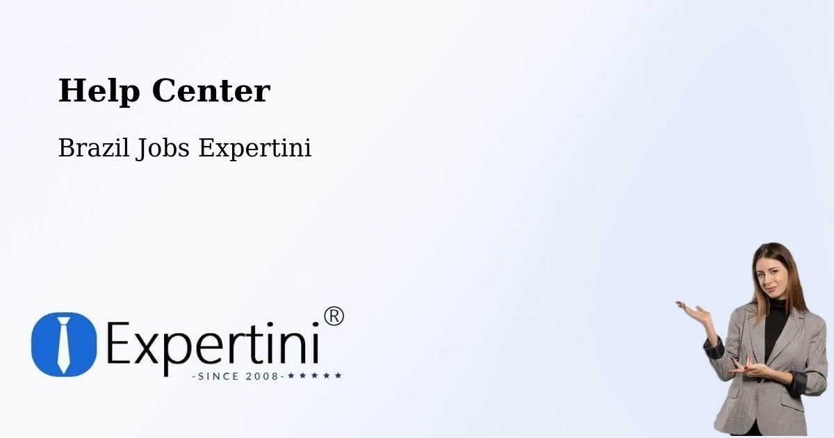 Help Center – Cambuci - Brazil Jobs Expertini