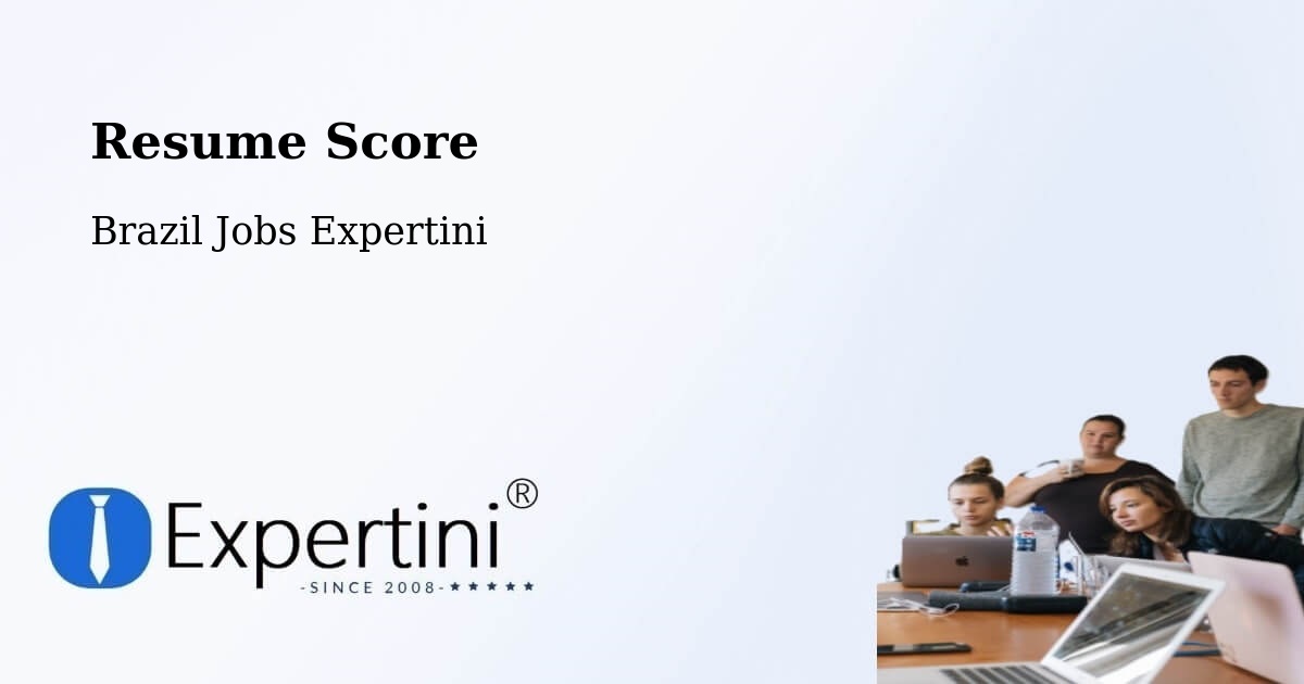 Resume Score & Job Description Match Tool – Cambuci - Brazil Jobs Expertini